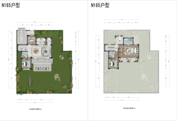 蓝城安澜·桃李春风4室2厅3卫建面165.00㎡