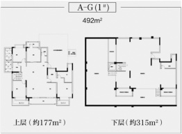 中冶锦绣珑湾4室4厅1厨4卫建面492.00㎡