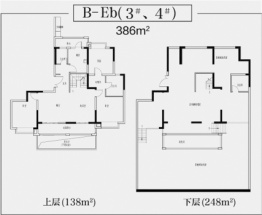 中冶锦绣珑湾4室3厅1厨3卫建面386.00㎡