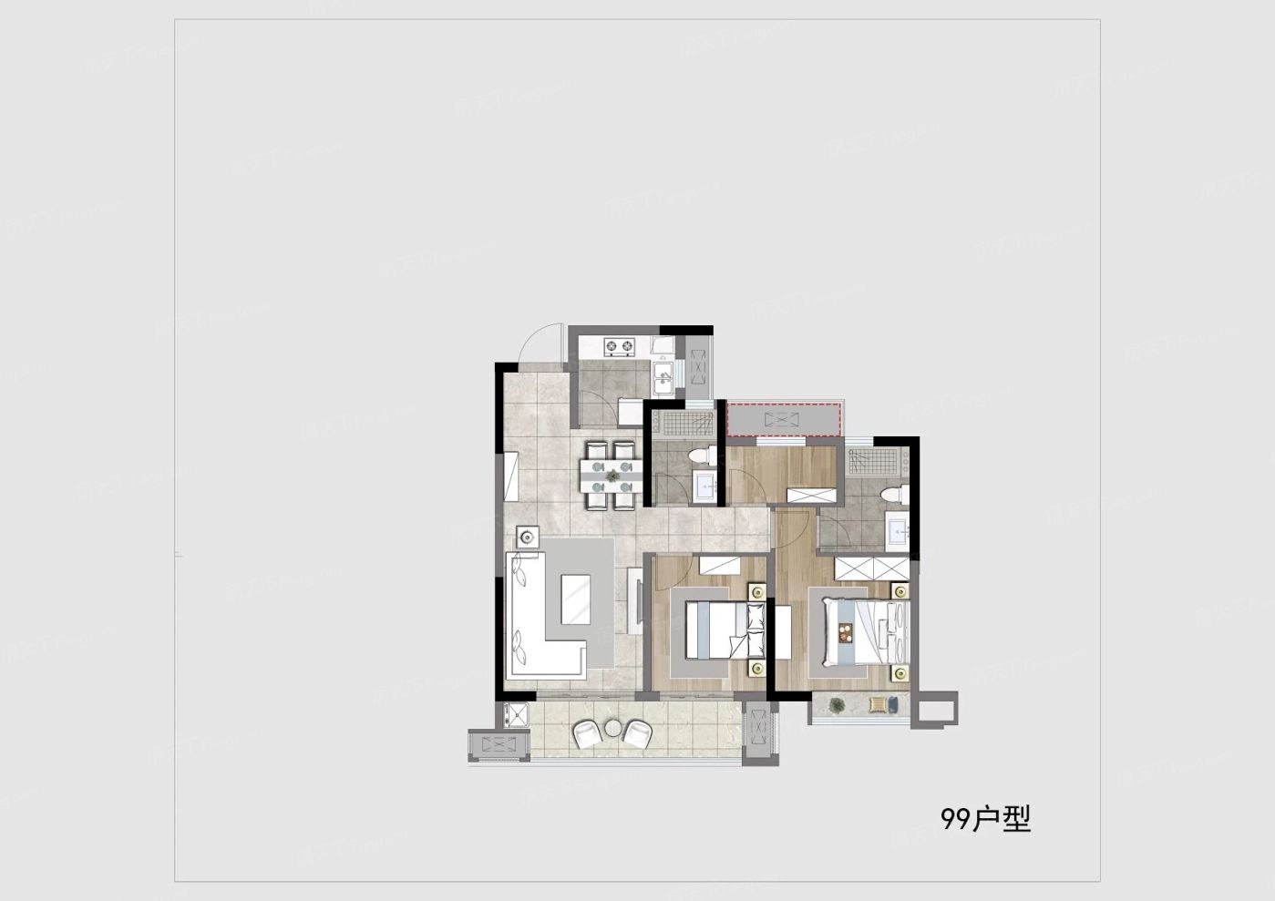 户型图2/2