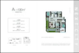 缙云未来社区4室2厅1厨2卫建面130.00㎡