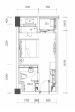 珑湾32㎡公寓户型