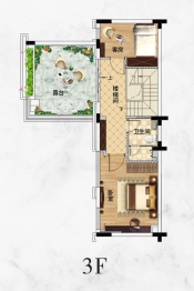 保利罗兰香谷3室2厅1厨5卫建面170.00㎡