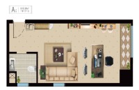 公寓A户型图