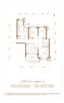 121.1㎡户型（左）
