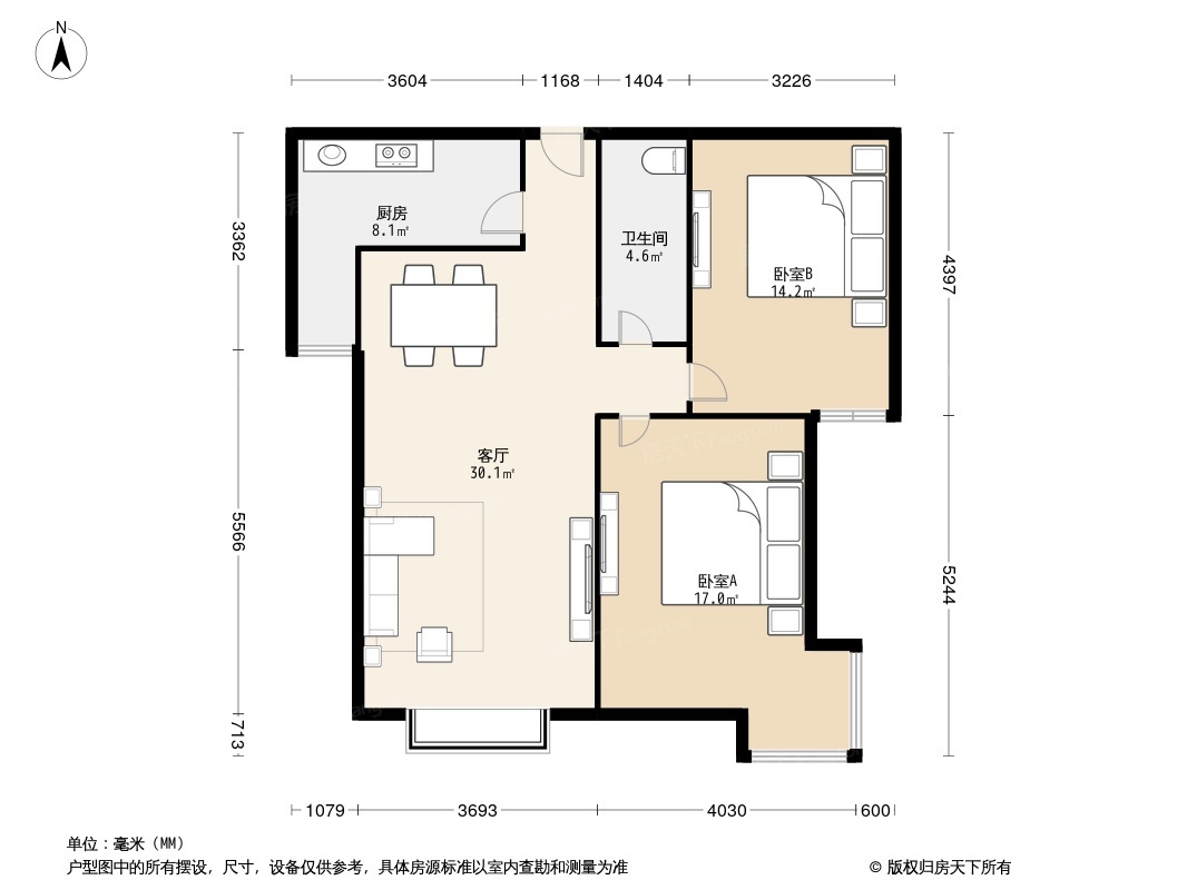 户型图1/2