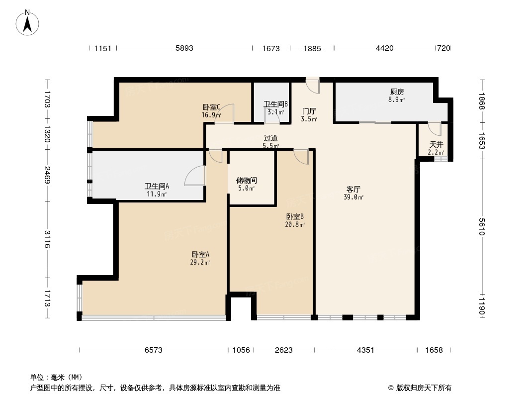 户型图1/2