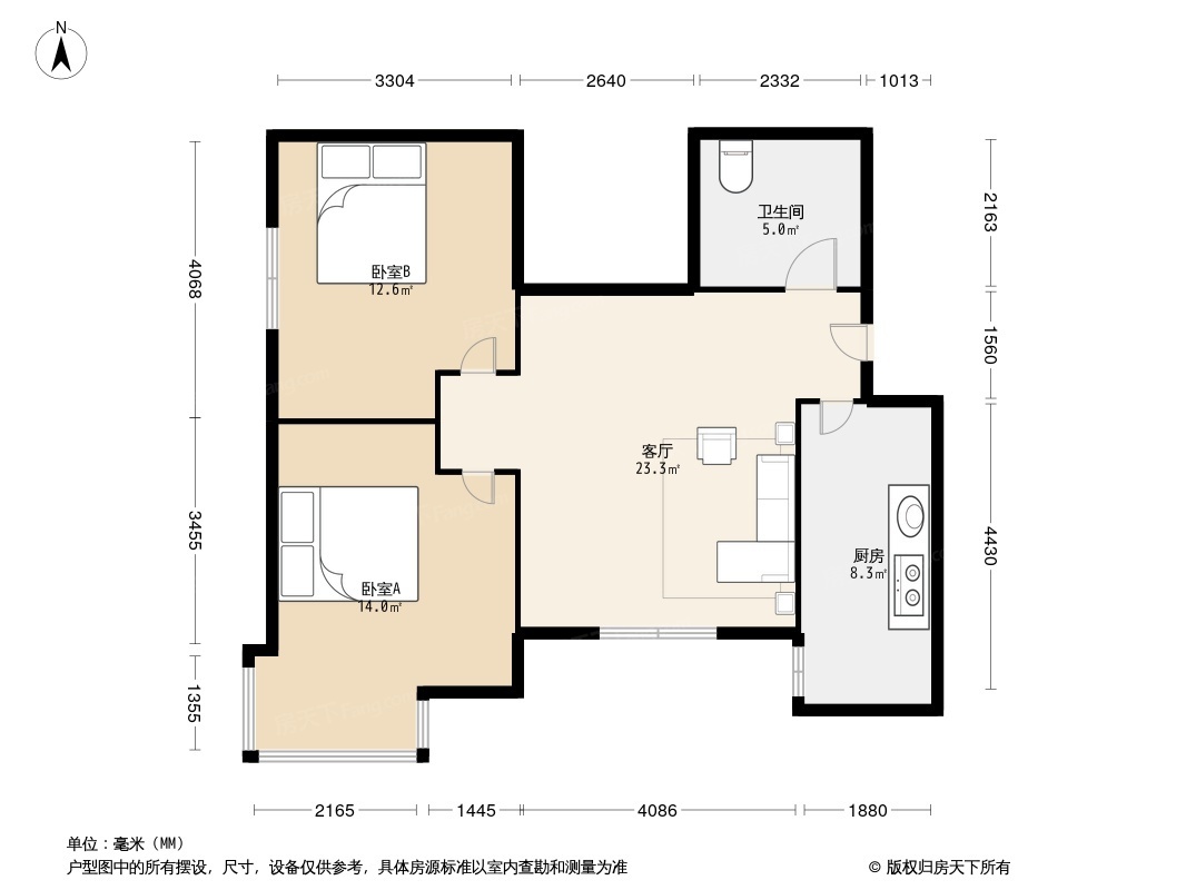 户型图1/2