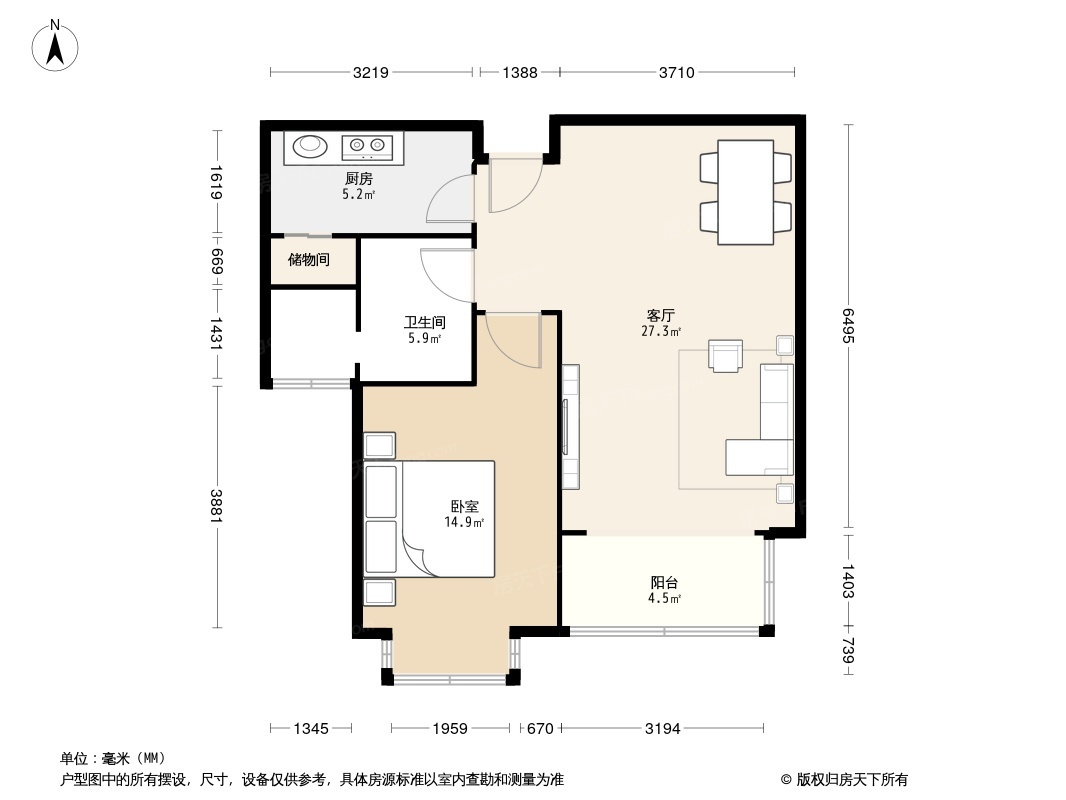 户型图1/2