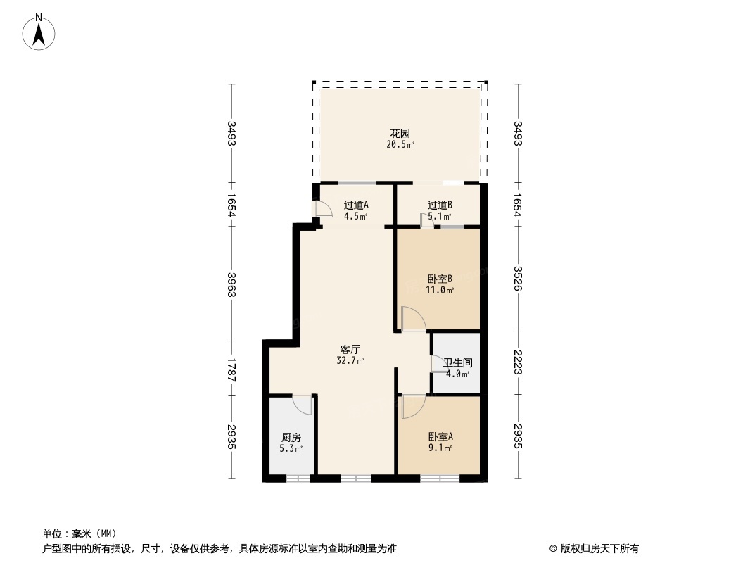 户型图1/2