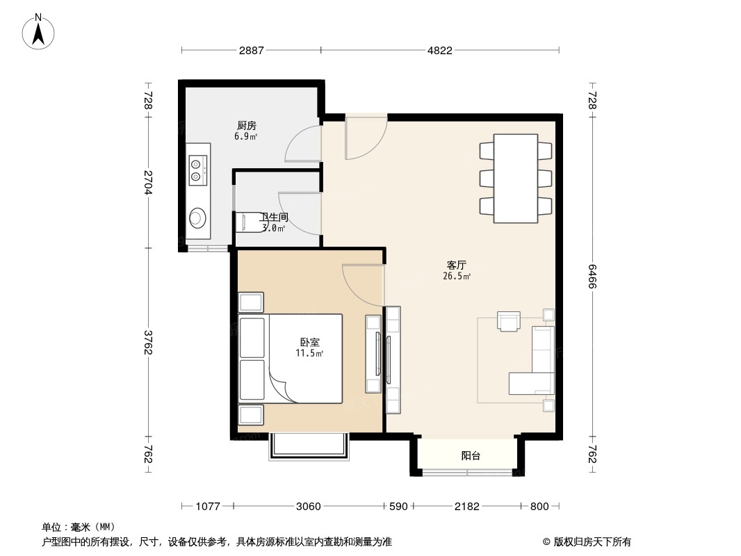 户型图1/2