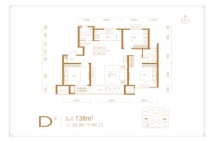 中鼎·麒麟华府D户型