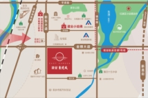 建业东悦城交通图