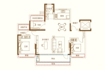 九巨龙龙城常青府A1户型·揽悦