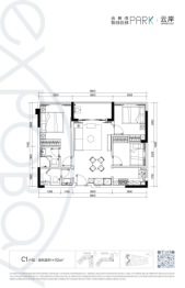 会展湾云岸3室2厅1厨2卫建面92.00㎡