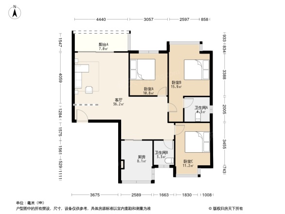 幸福华府2+1