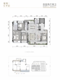 首创·禧瑞山河宽境大平层建面189㎡