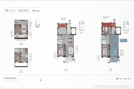 新峰尚3室3厅1厨3卫建面144.00㎡