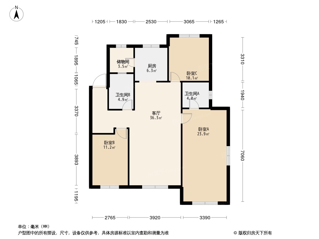 户型图0/1