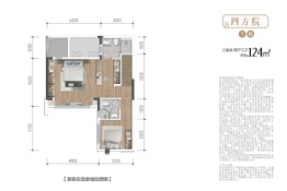 龙湖芳树晴川3室2厅1厨3卫建面124.00㎡