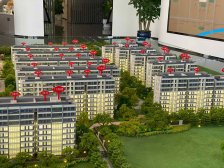 次新小区,双商圈-华宇和万达 横厅大四房