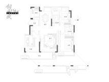 融创·城发|匡庐别院116㎡户型