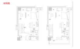 世茂C站3室1厅1厨1卫建面70.00㎡