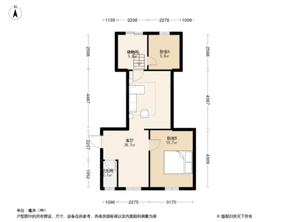 福德新村户型图