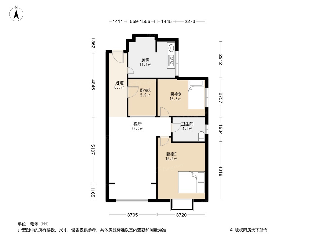 户型图1/2