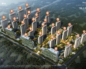 户型方正双阳台,视野采光无遮挡,小区环境好