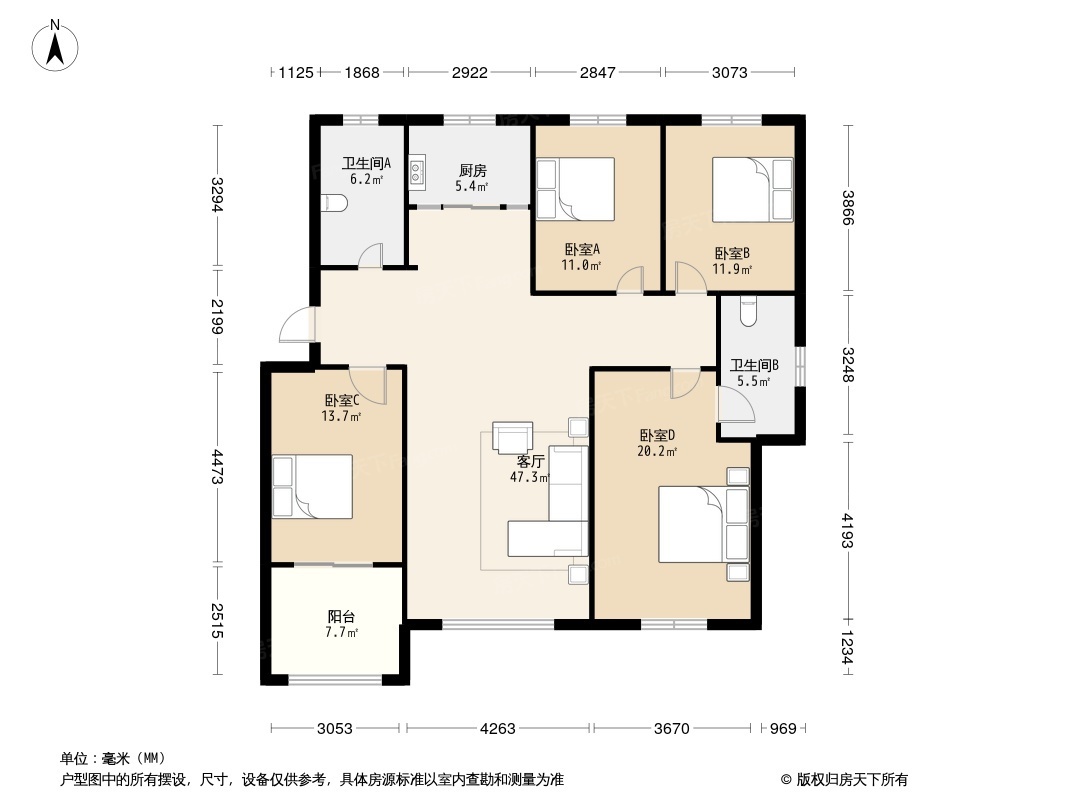 户型图0/1