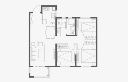 君合天玺3室2厅1厨2卫建面98.00㎡