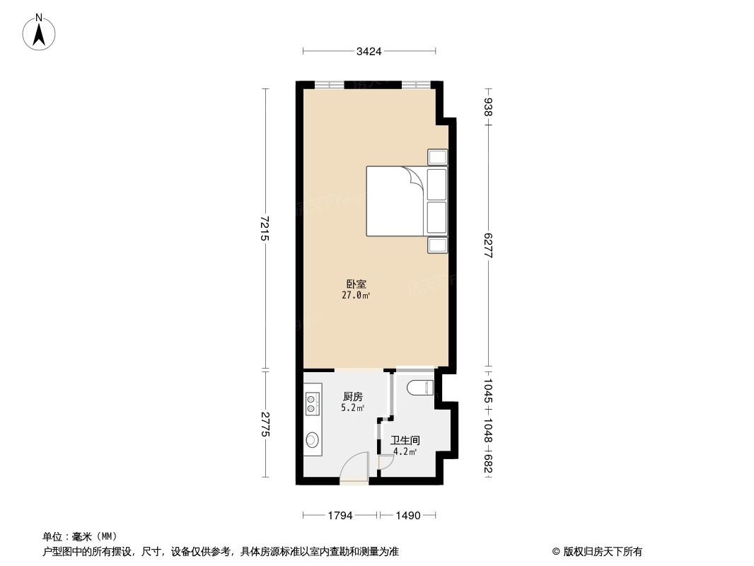 户型图1/2