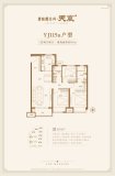 碧桂园金科天宸YJ115n户型