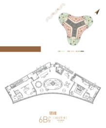 武汉绿地中心2室1厅1厨2卫建面469.00㎡