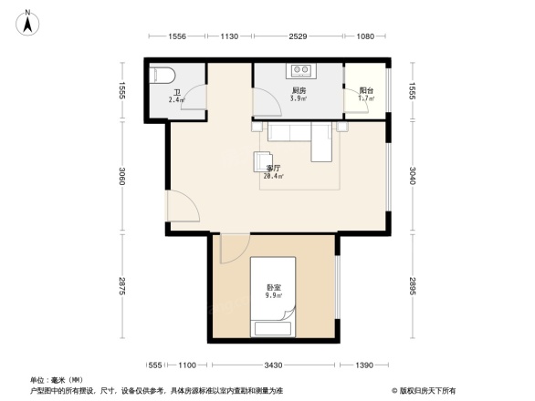 华尚万象新天户型图