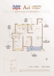 4号楼建面约115平米A4户型