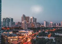 海碧台小区夜景