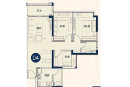 富好城·繁华里3室2厅1厨1卫建面84.16㎡