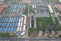 阳逻港华中国际产业园鸟瞰实景图