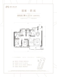 超高层建面约137平户型