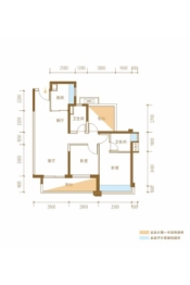 保利·时光印象2室2厅1厨2卫建面94.00㎡