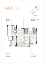 九江江旅城4室2厅1厨2卫建面130.00㎡