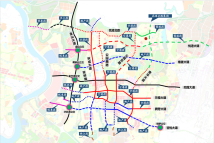 万科城市花园交通图