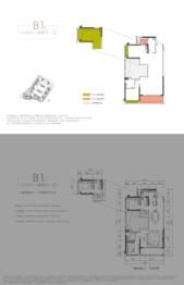 华润置地 九悦1室2厅1厨1卫建面123.00㎡