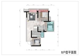 德颐悦森和璟3室2厅1厨1卫建面79.00㎡