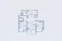 信阳建业·南湖上院B-1户型图