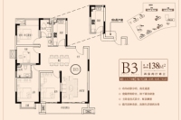 主推-B3户型138㎡