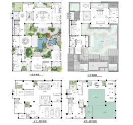 拙政江南6室3厅1厨6卫建面1064.00㎡