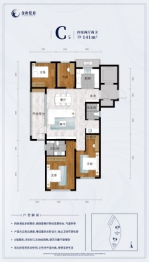 金秋悦府4室2厅1厨2卫建面141.00㎡